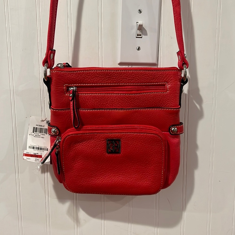 Giani Bernini “Everything in it’s Place” crossbody. NWT
